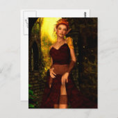 Carte Postale Enchantement Elvin (Devant / Derrière)