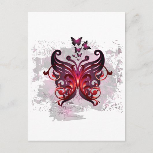 CARTE POSTALE ENCHANTER-BOUTTERFLY (Devant)