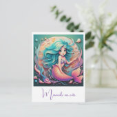 CARTE POSTALE " ENCHANTEURS SOUS-MARINS " (Debout devant)
