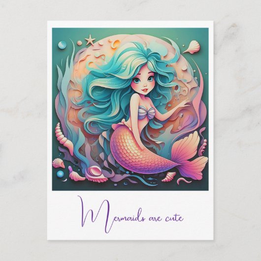 CARTE POSTALE " ENCHANTEURS SOUS-MARINS " (Devant)