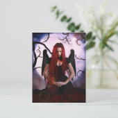 Carte Postale Enchanteuse sombre (Debout devant)