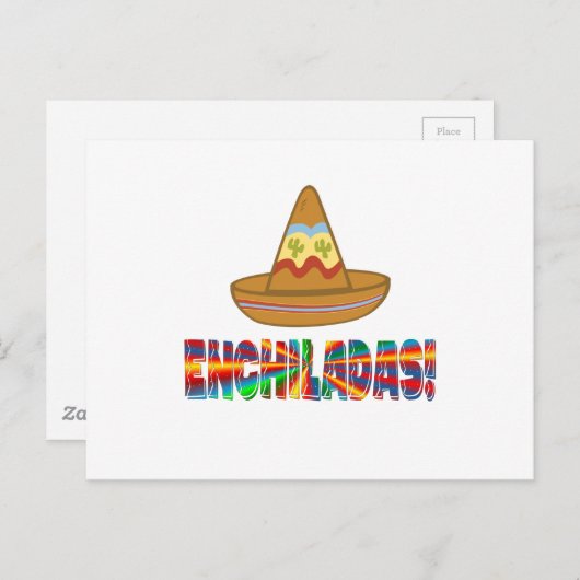 Carte Postale Enchilada Love (Devant / Derrière)