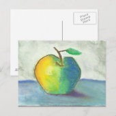 Carte Postale Encore la vie Apple (Devant / Derrière)