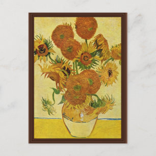Carte Postale Encore La Vie Avec Les Tournesols Par Vincent Van 