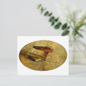 Carte Postale Encore la vie avec trois livres Van Gogh Art (Debout devant)