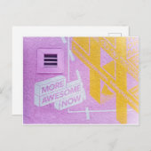 Carte postale «Encore plus génial maintenant (Cana (Devant / Derrière)