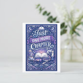 Carte Postale Encore un chapitre à lire (Debout devant)