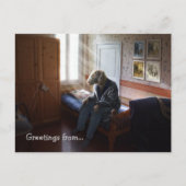 Carte Postale Encore un jour, salutations de... | Allégation (Devant)