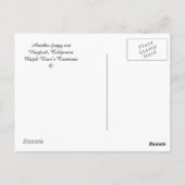 Carte Postale Encore une veille brumeuse... (Dos)