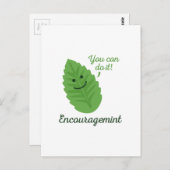 Carte Postale Encouragement (Devant / Derrière)