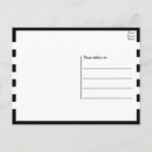 Carte Postale Encouragement, Pensées pour toi Amitié (Dos)