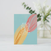 Carte Postale Encourager les citations pour les femmes (Debout devant)