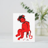Carte Postale encre de singe (Debout devant)