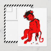 Carte Postale encre de singe (Devant / Derrière)