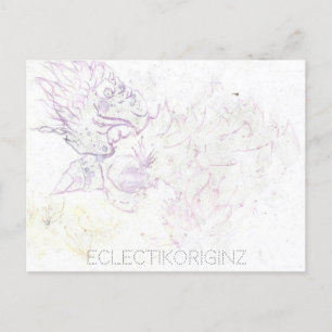 Carte postale Encre magique