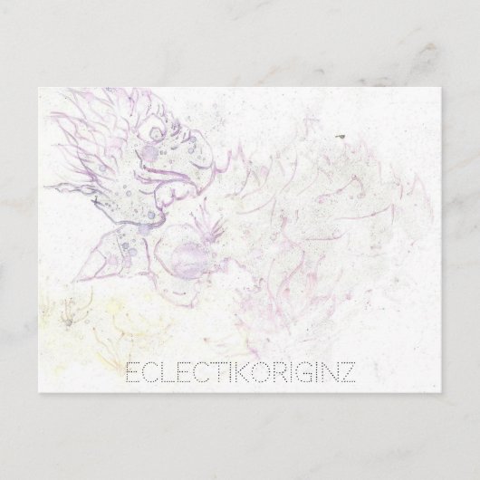 Carte postale Encre magique (Devant)