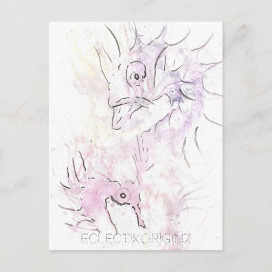 Carte postale Encre magique (Devant)