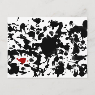 Carte Postale ENCRE NOIRE   faites votre propre arrière - plan