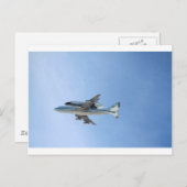 Carte Postale Endeavers Vol final (Devant / Derrière)