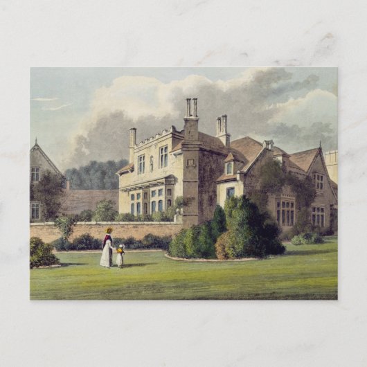 Carte Postale Endsleigh, from Ackermann's Repository of Arts, (Devant)