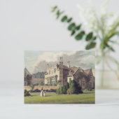 Carte Postale Endsleigh, from Ackermann's Repository of Arts, (Debout devant)