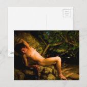 Carte Postale Endymion dormant par Troy Caperton (Devant / Derrière)