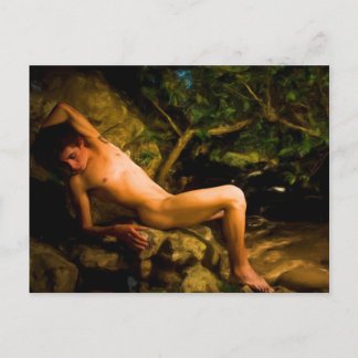 Carte Postale Endymion dormant par Troy Caperton