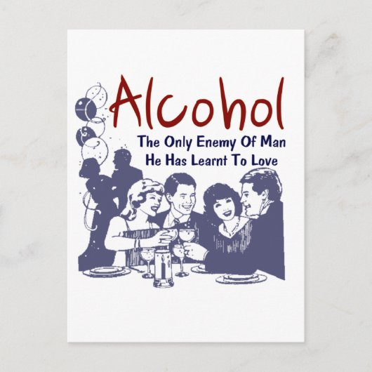 Carte Postale Enemy Alkohol (Devant)