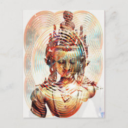 Carte Postale Énergie d'Illumination Cosmique Dakini