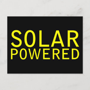 Carte Postale énergie solaire