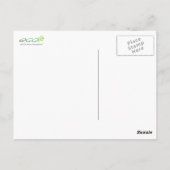 Carte Postale énergie solaire (Dos)