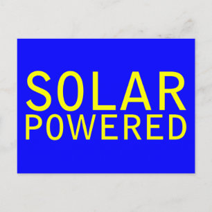 Carte Postale énergie solaire