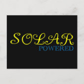 Carte Postale énergie solaire (Devant)