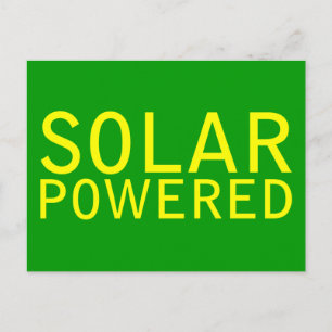 Carte Postale énergie solaire