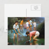Carte Postale Enfance (Devant / Derrière)