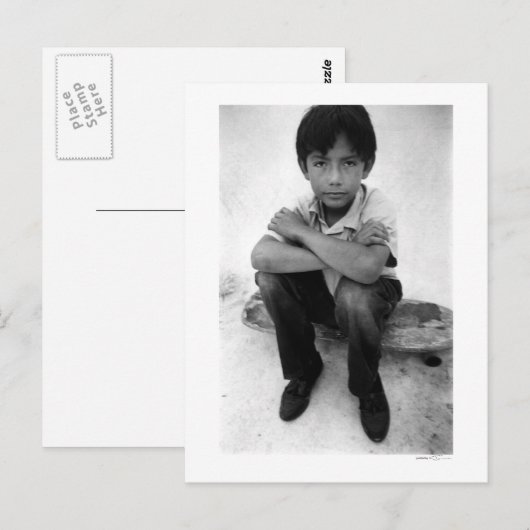 carte postale enfant 2 (Devant / Derrière)