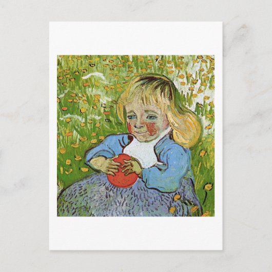 Carte Postale Enfant avec Orange, Vincent van Gogh (Devant)