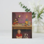 Carte Postale Enfant coquin (Debout devant)