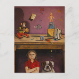 Carte Postale Enfant coquin