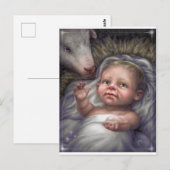 Carte Postale Enfant dans le gestionnaire (Devant / Derrière)