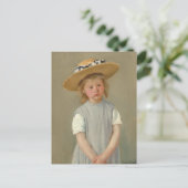 Carte Postale Enfant dans un Casquette de paille | Mary Cassatt (Debout devant)