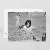 Carte Postale Enfant de la dépression (Devant / Derrière)