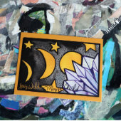 Carte Postale Enfant de la Lune Sauvage Phases de la Lune       