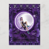Carte postale Enfant de la Lune Violette (Devant)
