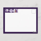 Carte Postale Enfant de Lune Violette (Dos)