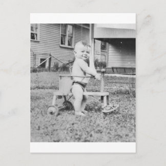 Carte Postale Enfant des années 1950 à Walker