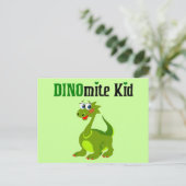 Carte Postale Enfant Dinomite (Debout devant)