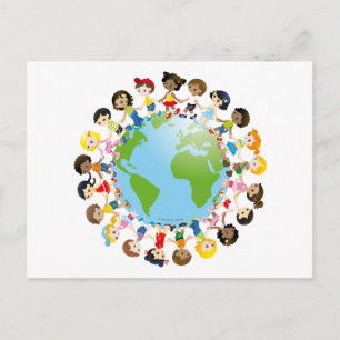 Carte Postale Enfant du monde