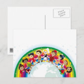 Carte Postale Enfant du monde (Devant / Derrière)