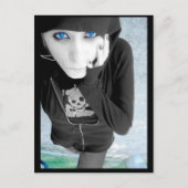 Carte Postale Enfant Emo (Devant)